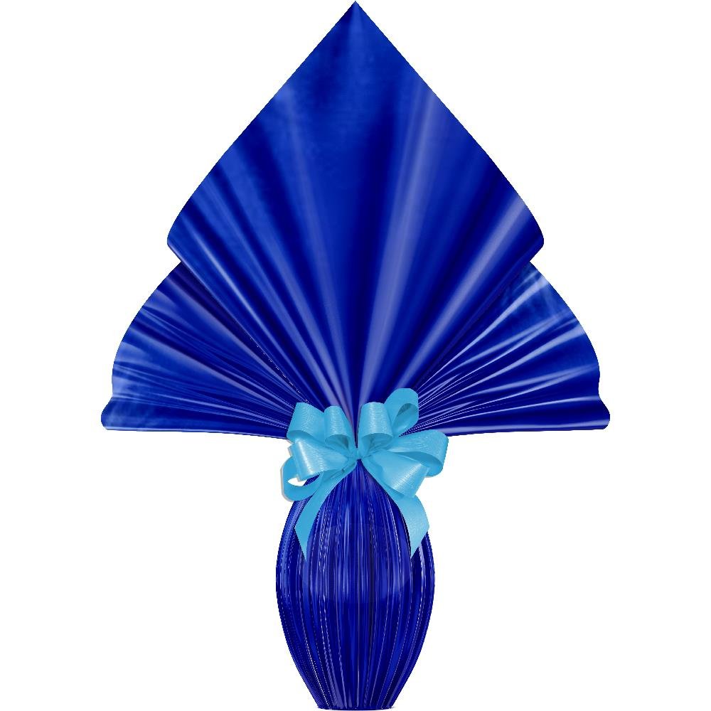 Folha Poli Metalizado 70Cm X 90Cm Liso Azul - Embalagem com 25 unidades.