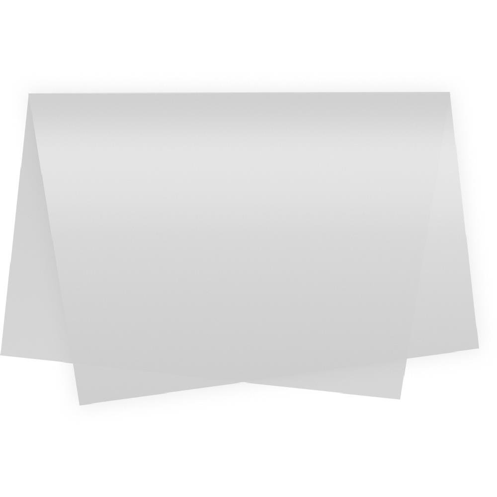 Papel De Seda 50X70Cm Branca - Embalagem com 100 unidades.