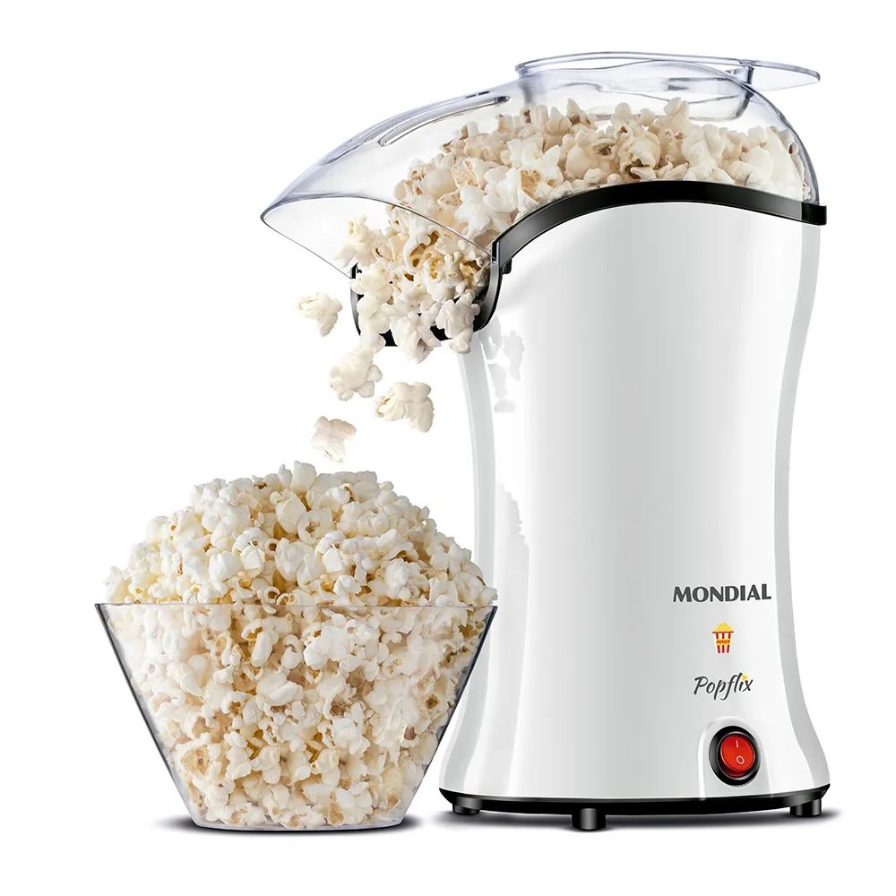 Pipoqueira Eletrica Popflix Pp-04 220v, Branco, Mondial