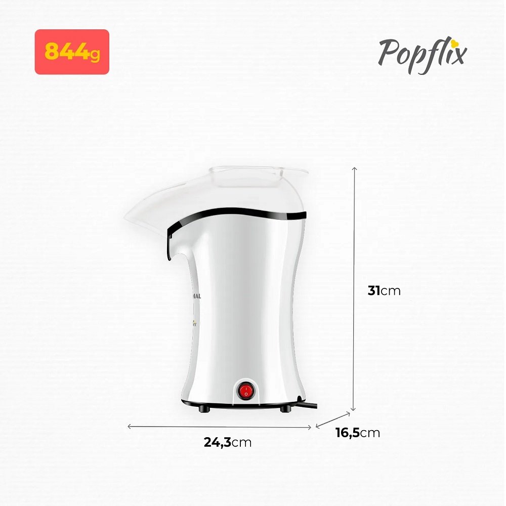 Pipoqueira Eletrica Popflix Pp-04 220v, Branco, Mondial