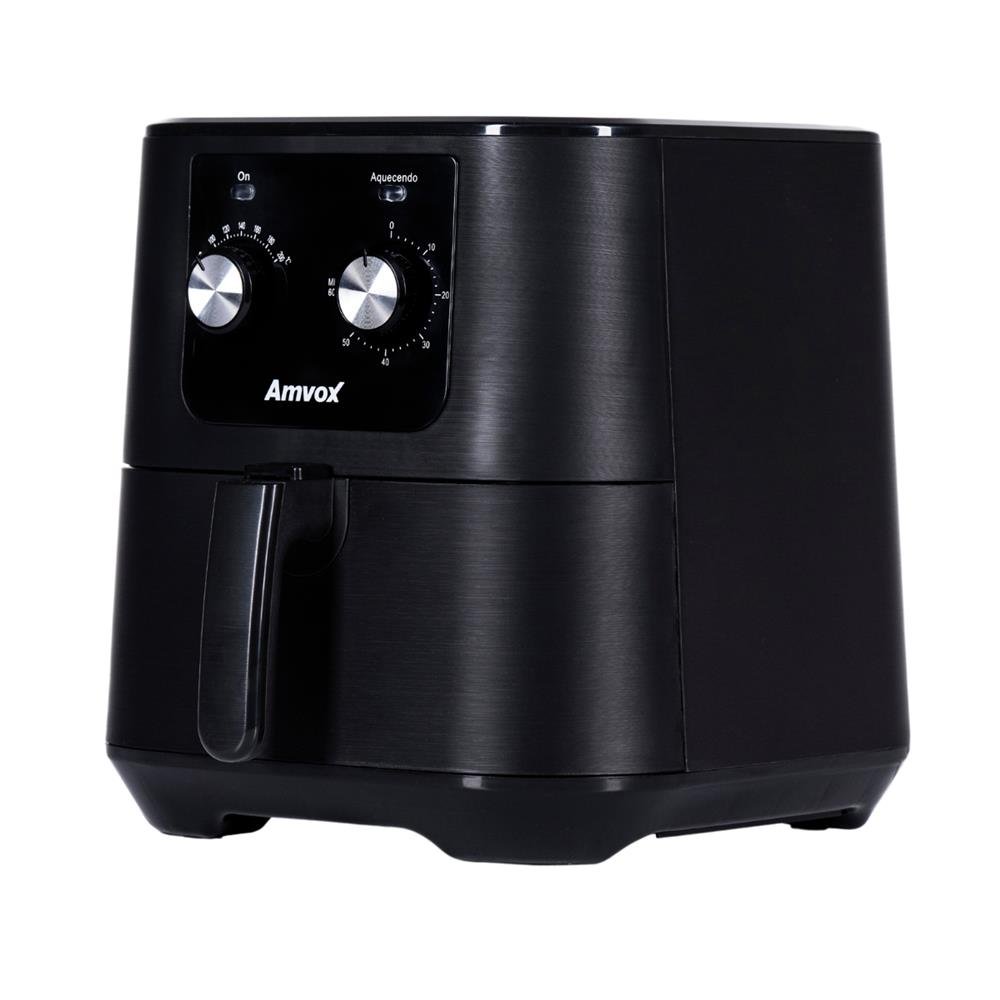 Fritadeira Elétrica Air Fryer 7l Arf1255 M Black Amvox 110v