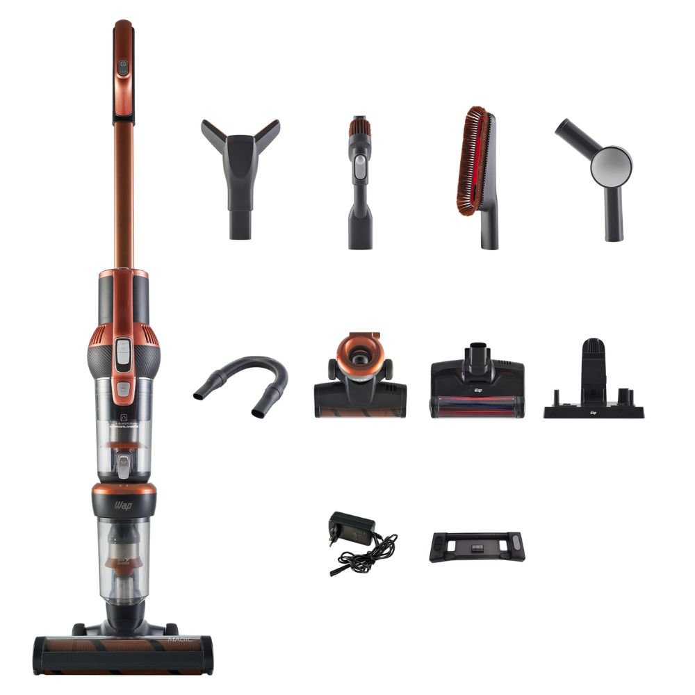 Aspirador De Pó Vertical Wap Magic Sem Fio Uv 450w Bivolt