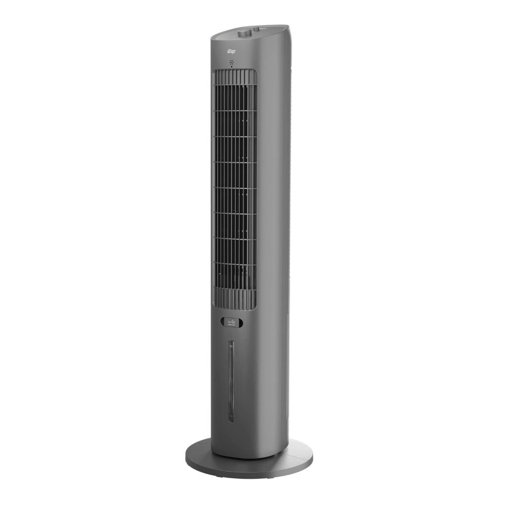 Climatizador De Ar Wap Air Fresh 4 em 1, Ventila, Perfuma, Umidifica, 220V, Preto e Cinza