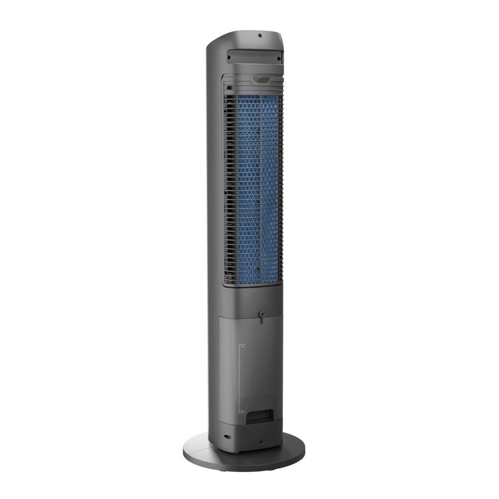 Climatizador De Ar Wap Air Fresh 4 em 1, Ventila, Perfuma, Umidifica, 220V, Preto e Cinza