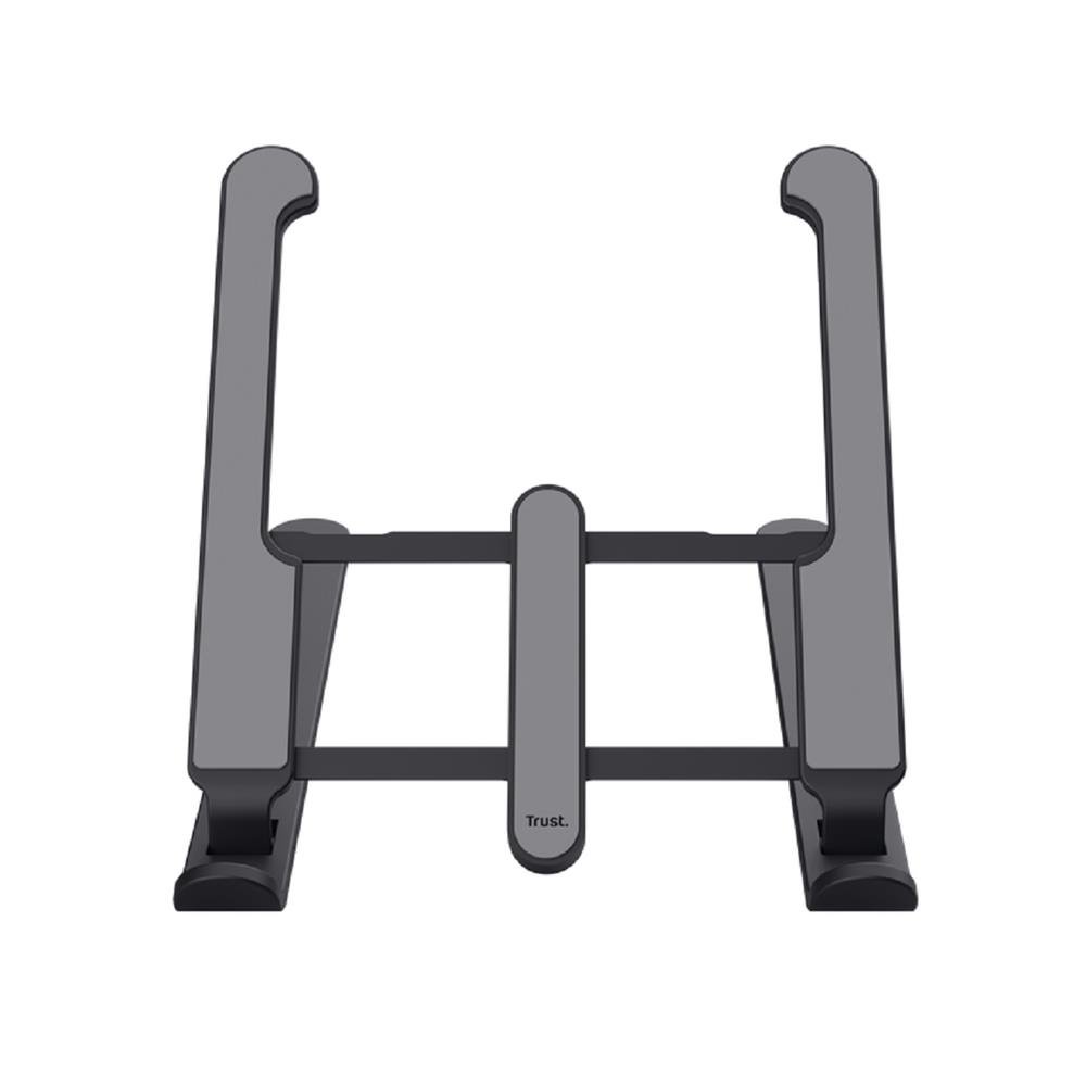 Suporte p/ Notebook Trust Primo Dobravel, ABS Metal, Ergonomico, 6 Alturas, Laptops de ate 16", Cinza