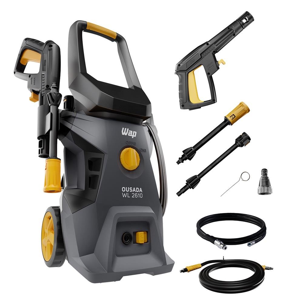 Desobstruidora E Lavadora De Alta Pressão Wap Ousada Wl 2610 Ultra, 1500W, 220V