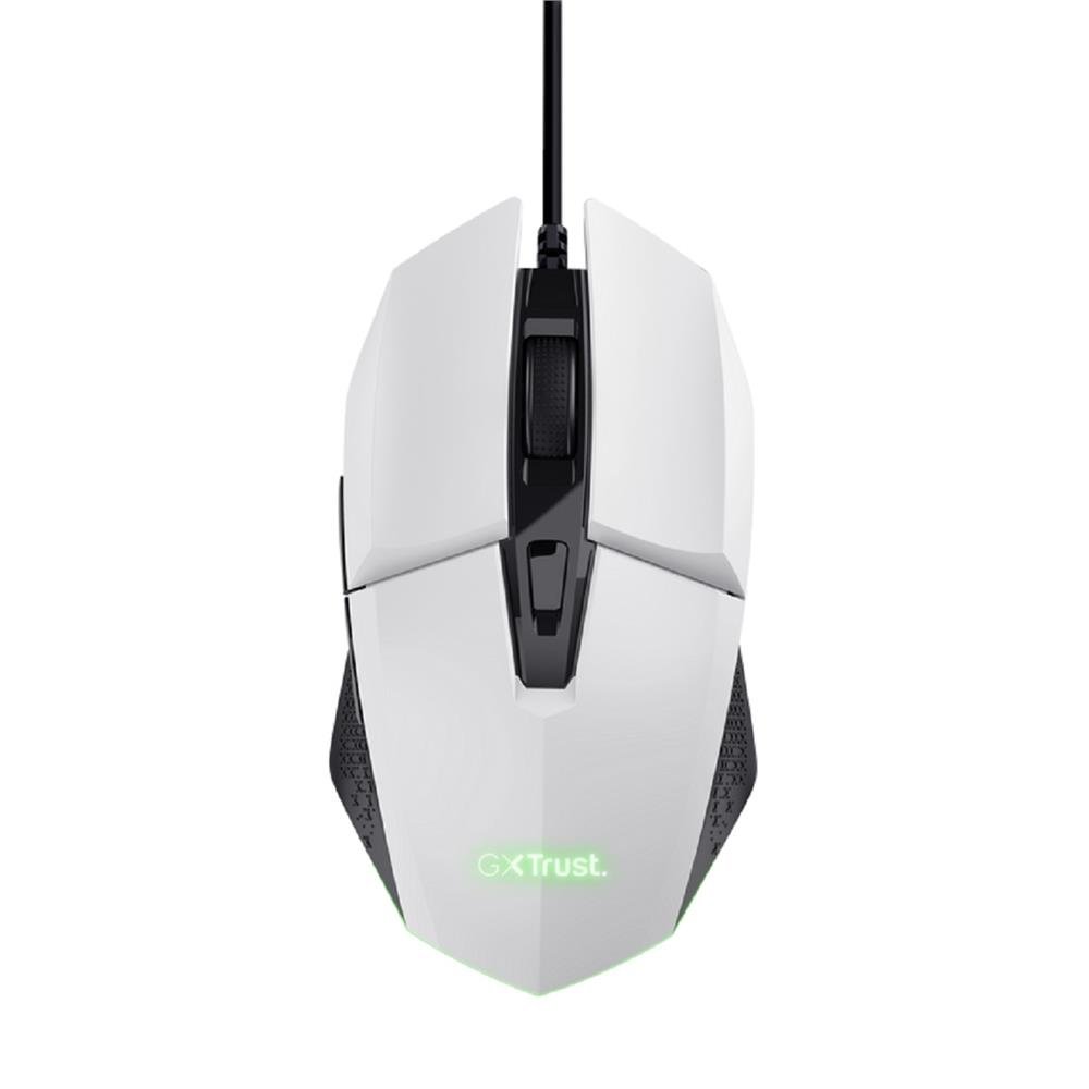 Mouse Gaming Trust Bayo GXT 109W, ABS, USB, Ergonomico, Branco