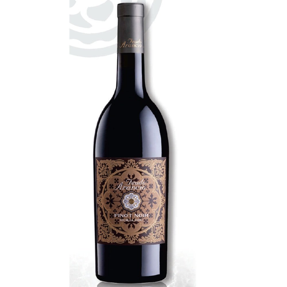 Vinho Fino Tinto Meio Seco Feudo Arancio Usa Pinot Noir
