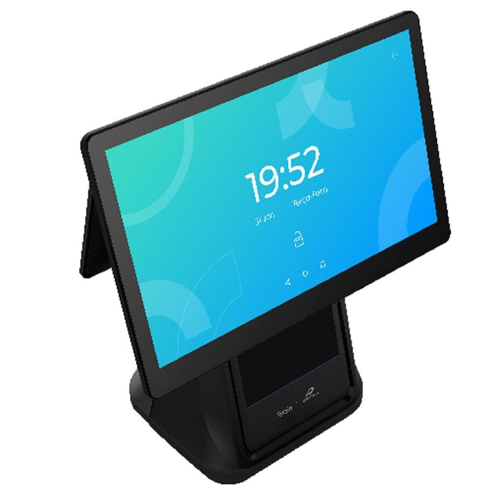 Terminal PDV POSGO MAX DUO 15" All in One Elgin, Android, NFC, USB, Ethernet, MicroSD, 46PGMAXD4320
