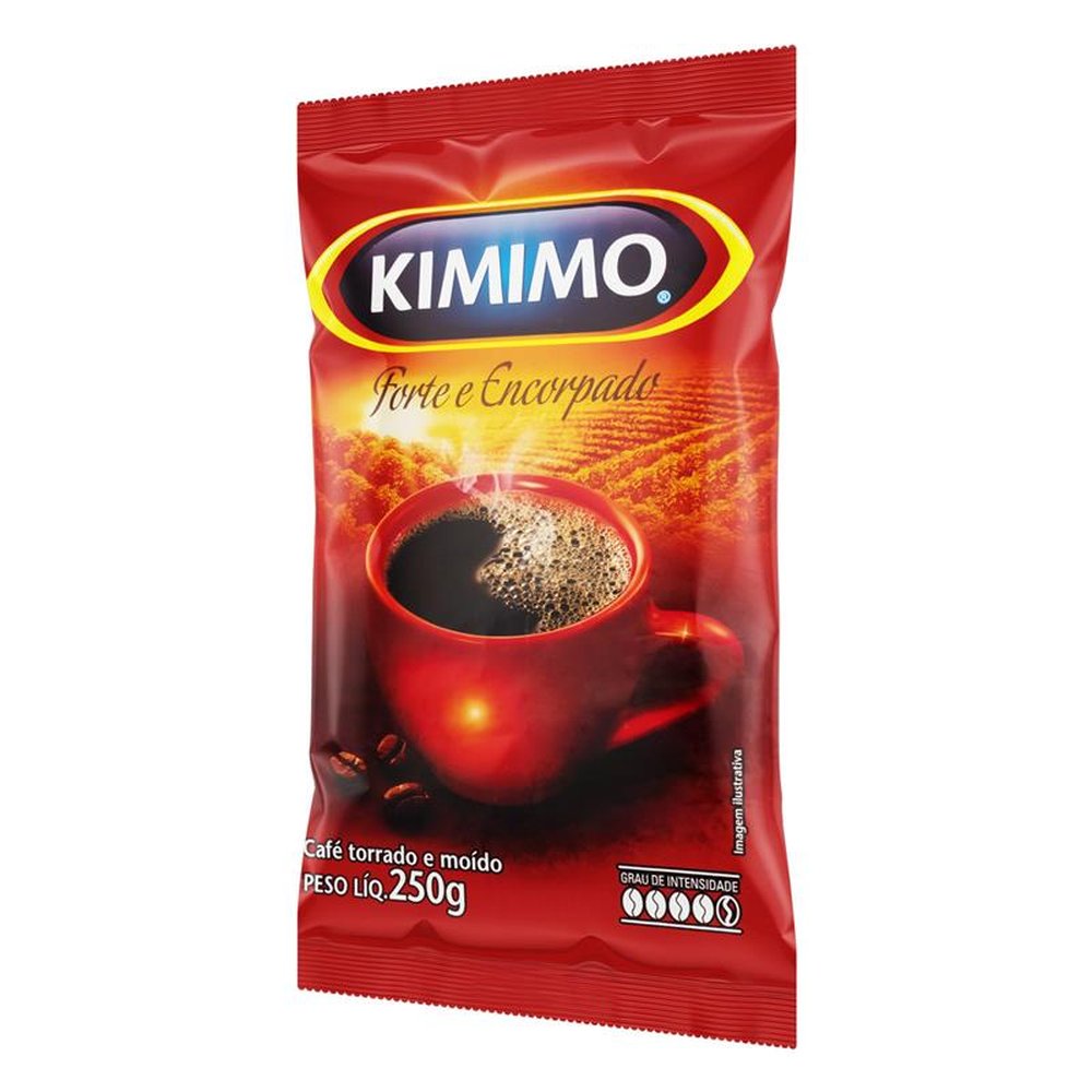 Café Kimimo 250g - Fardo Com 20 Unidades