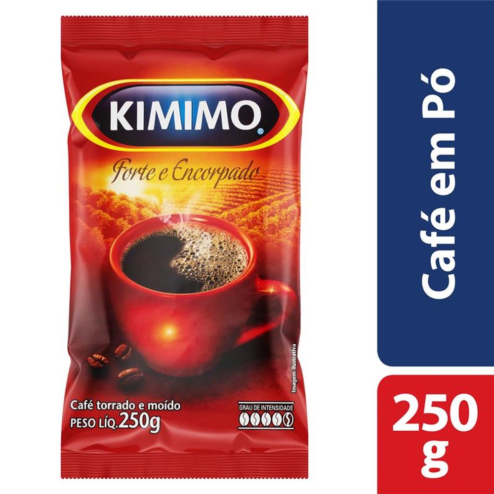 Café Kimimo 250g - Fardo Com 20 Unidades