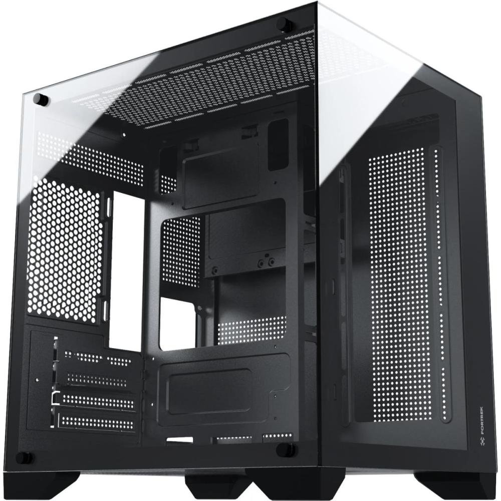 Gabinete Gamer Fortrek Clarity Preto Lateral Vidro Un.Venda: PC/1