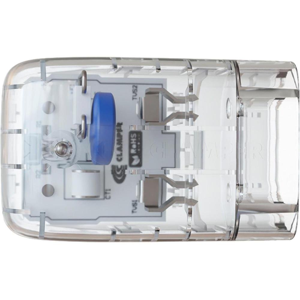 Protetor Contra Surtos DPS 2P 10A Pocket Fit Clamper Transparente