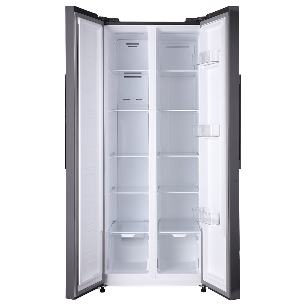 Geladeira Refrigerador HQ Frost Free Side By Side 460 Litros Cinza HQ-460SBSFF 220V