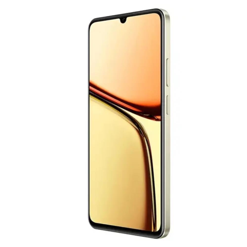 Smartphone Realme C61 RMX3930 128GB 4GB ram Dual sim Tela 6.74 - Dourado
