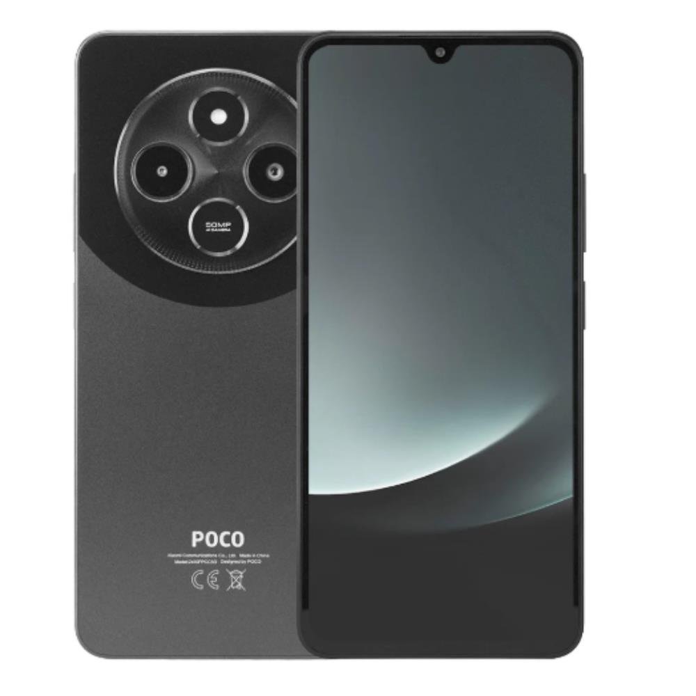 Smartphone Poco C75 256GB 8GB Preto