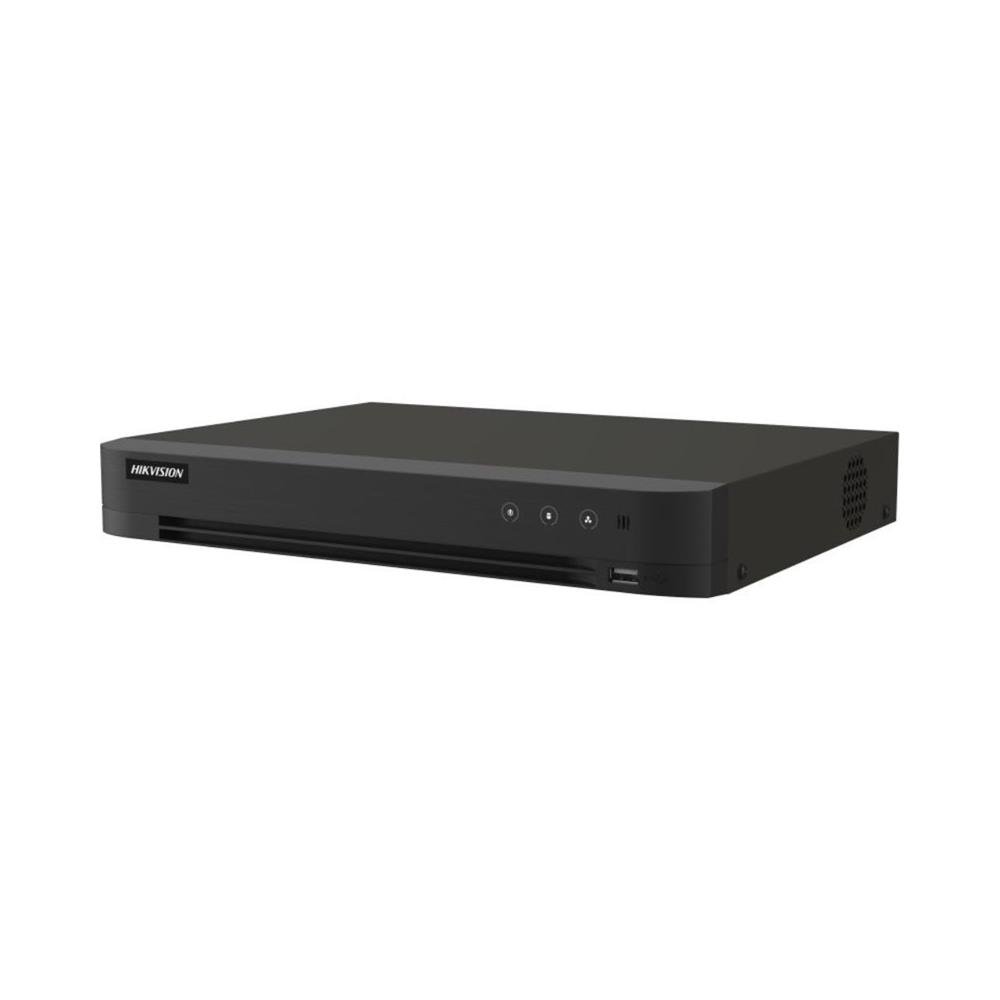 DVR Hikvision Gravador IDS-7216HQHI-M1/XT, 16 Canais, Inteligência AcuSense, 1080p, 1U, Preto