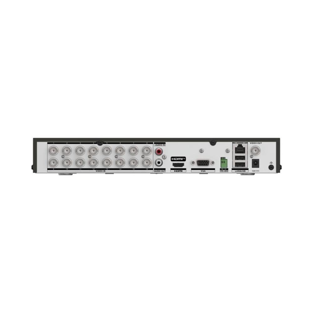 DVR Hikvision Gravador IDS-7216HQHI-M1/XT, 16 Canais, Inteligência AcuSense, 1080p, 1U, Preto
