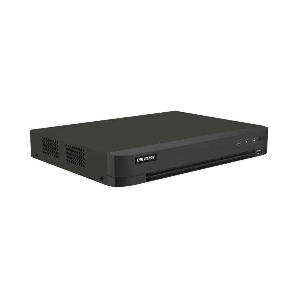 DVR Hikvision Gravador IDS-7216HQHI-M1/XT, 16 Canais, Inteligência AcuSense, 1080p, 1U, Preto