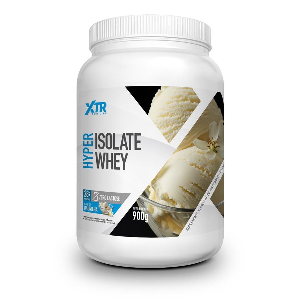Hyper Isolate Whey Zero Lactose 900G Baunilha