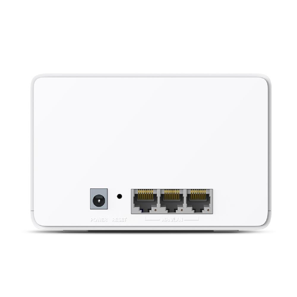 Roteador Mesh Wi-fi 6 Mercusys Halo H80 X (2-pack) Ax3000 Dualband 3 Portas Gigabit