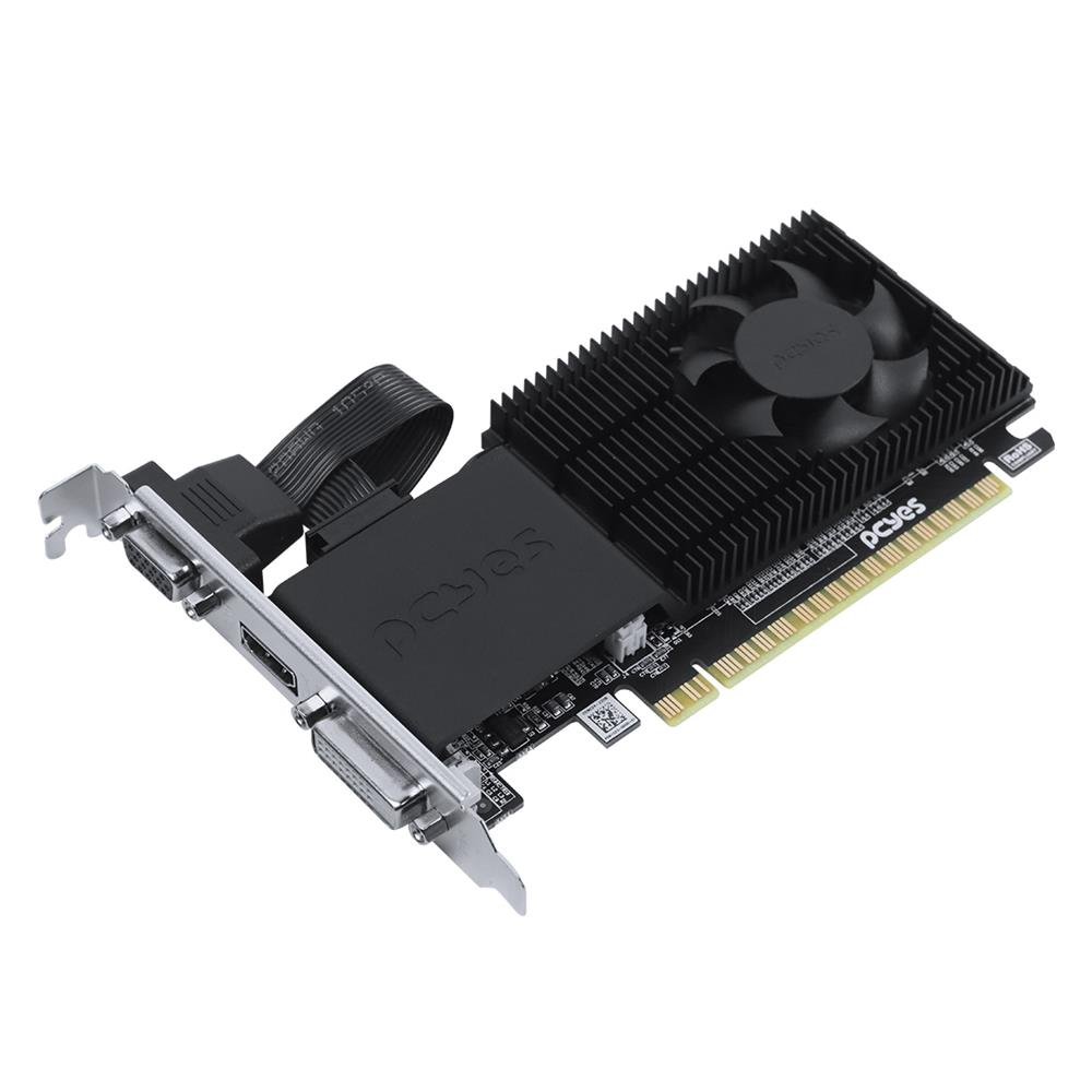 Placa De Video Pcyes Geforce Gt 710 2gb Ddr3 64bits Ppet7102gblp