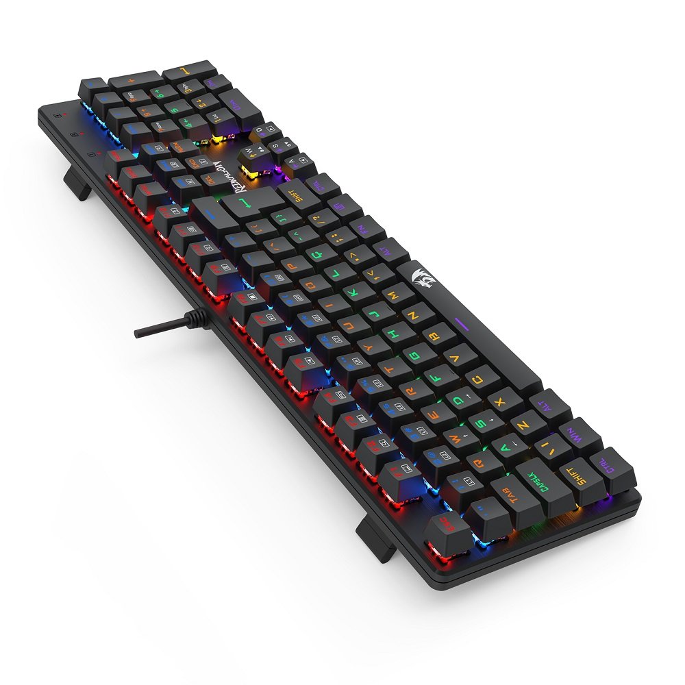 Teclado Gamer Mecânico Valheim, Abnt2 Switch Marrom, K608-R (Pt-Brown), Redragon