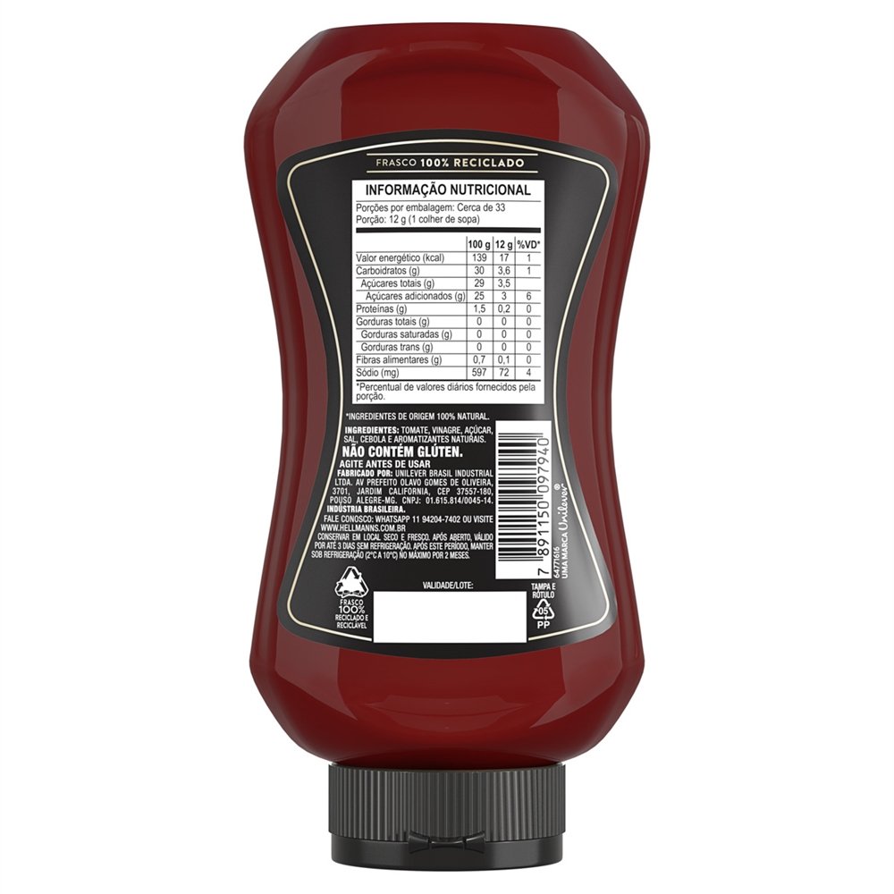 Ketchup Hellmann¿s Supreme 390g