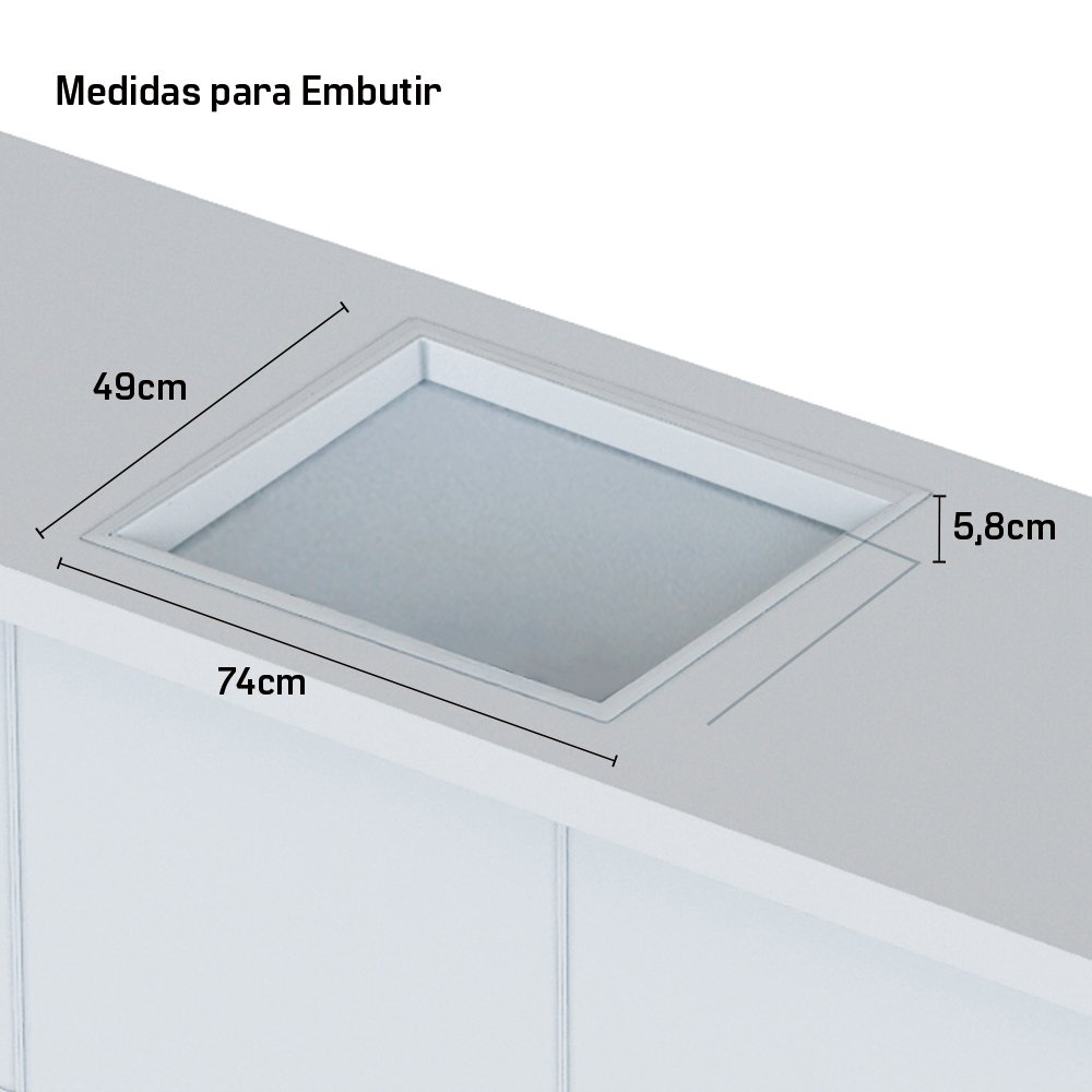 Cooktop De Indução Embutir Hq 5 Bocas Painel Touch Free Zone 9000W Preto Hq-Ide9005/77Cm-Fz 220V