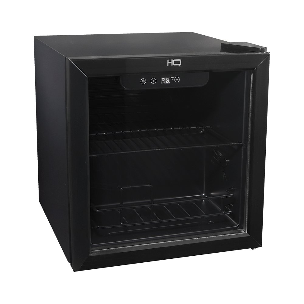 Adega De Vinhos Compressor Hq 36 Litros 12 Garrafas Preto Hq-Av12h2 220V