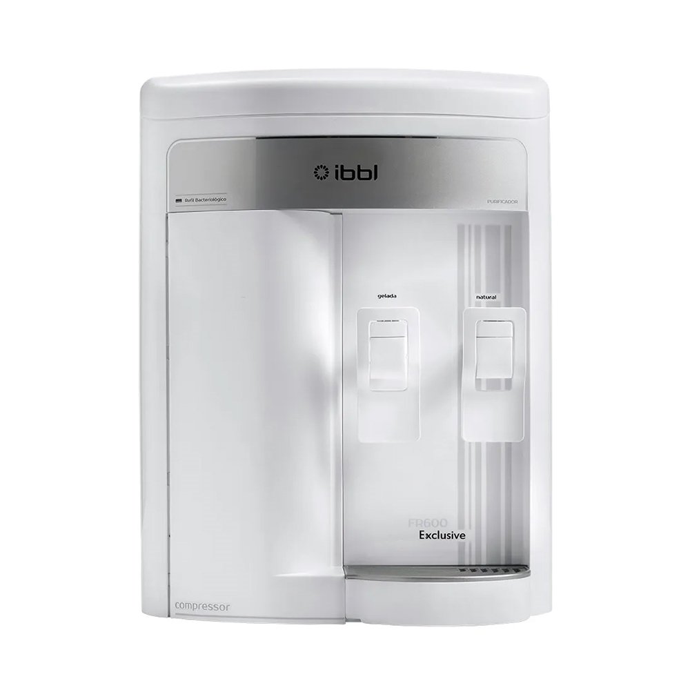 Purificador de Água IBBL FR-600 Exclusive - Com Compressor, Branco, 110V
