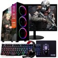Computador Gamer Completo TOB Intel Core i5 SSD 480GB 16GB Teclado Mouse Mouse Pad e Headset Gamer Monitor 20´´ Windows 10 Pro Trial