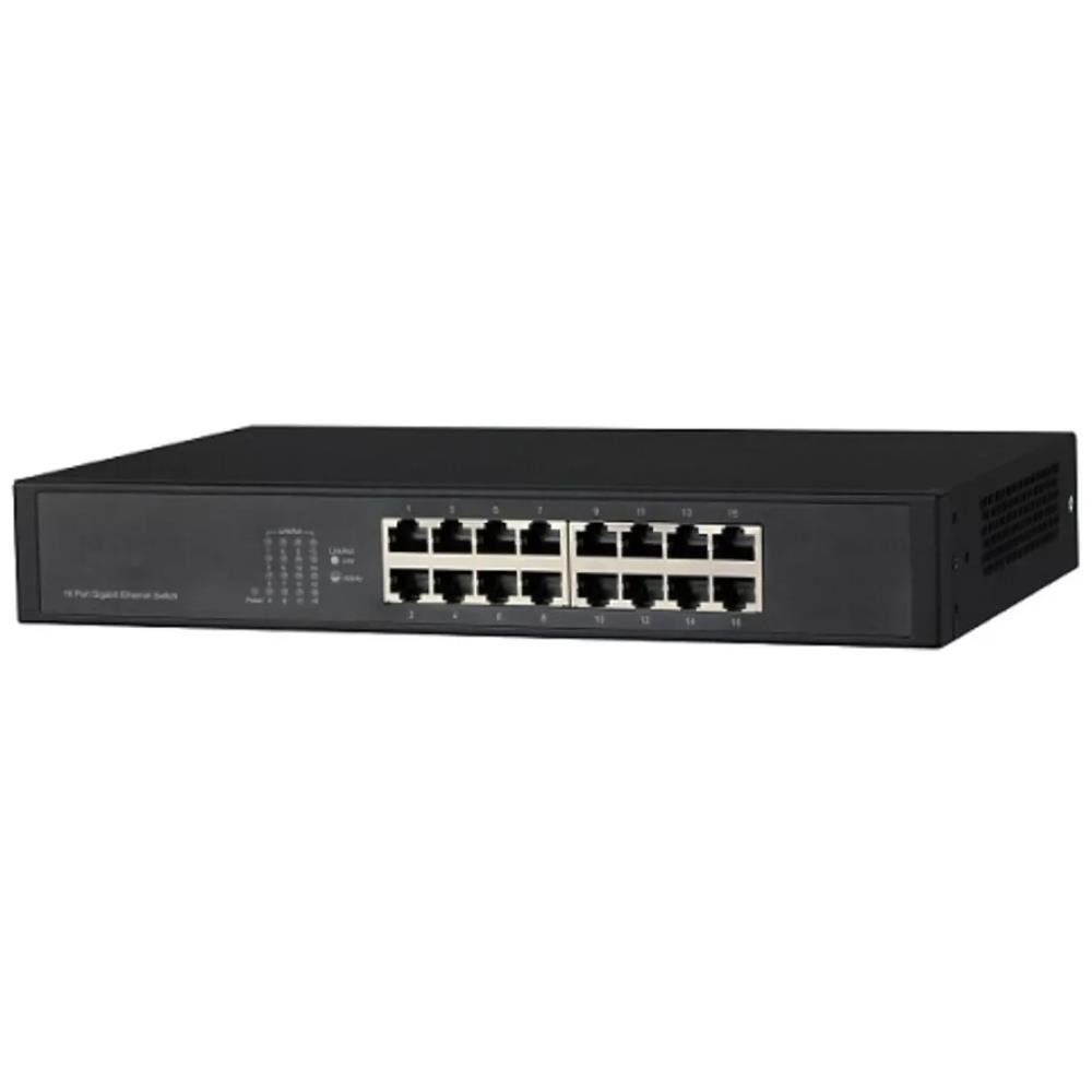 Switch Dahua Gigabit De 24 Portas Nao Gerenciado Dh-Pfs3024-24Gt