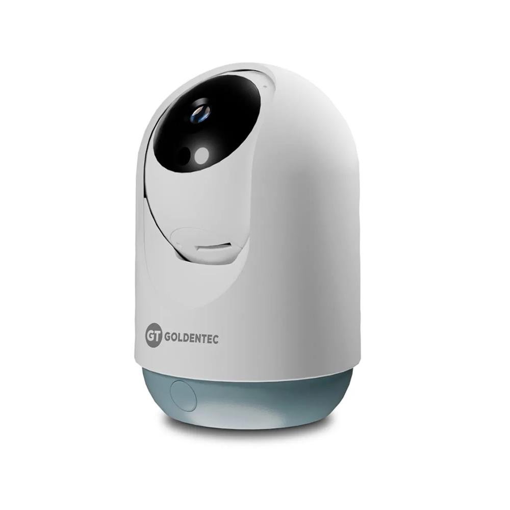 Camera de Seguranca 360 Wi-Fi Goldentec IP 3.0MP com suporte para Tuya e Smart Life