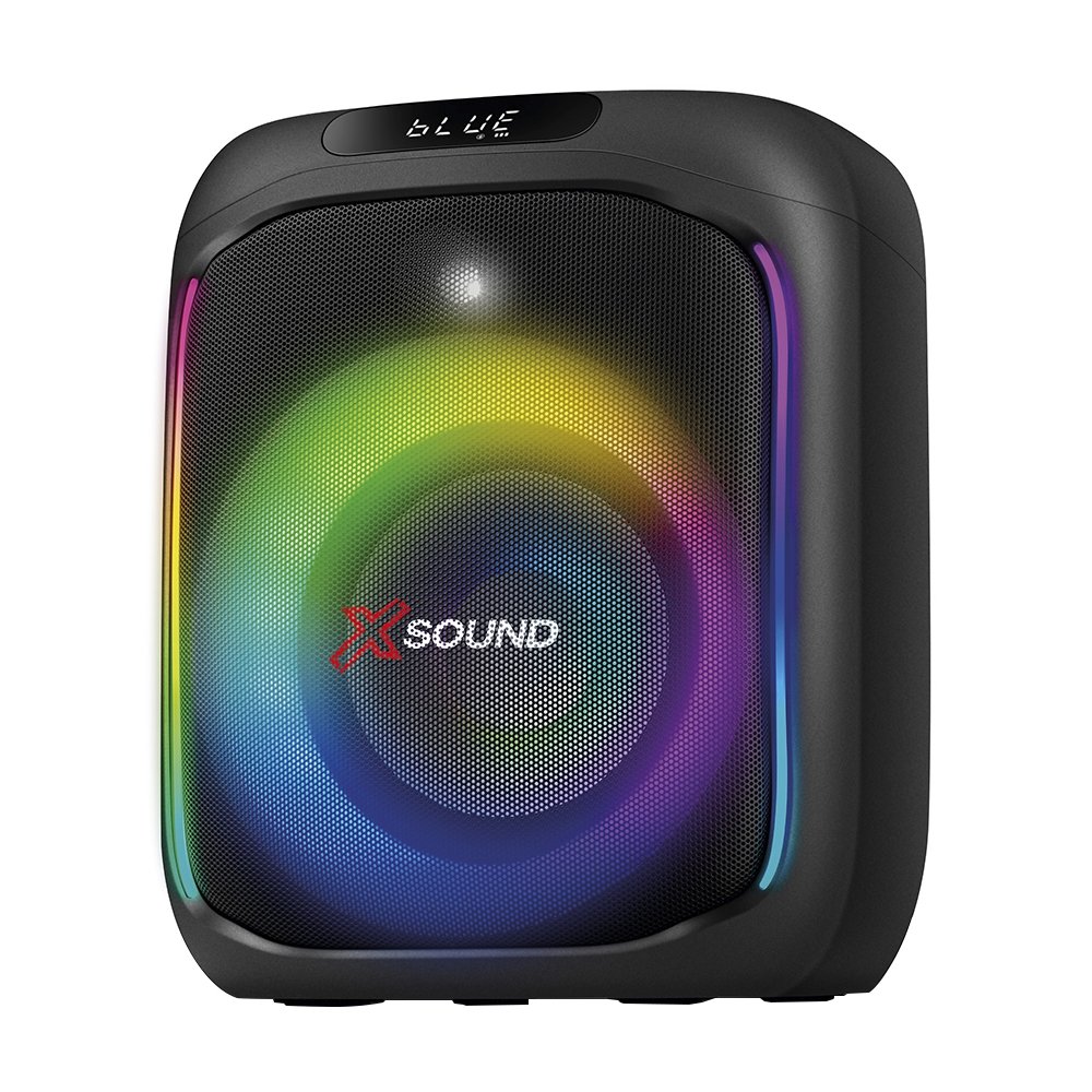 Caixa De Som Amplificada Mondial Party Box PBX-350 - Entrada USB, Bluetooth 5.0, Preto, 350W, Bivolt