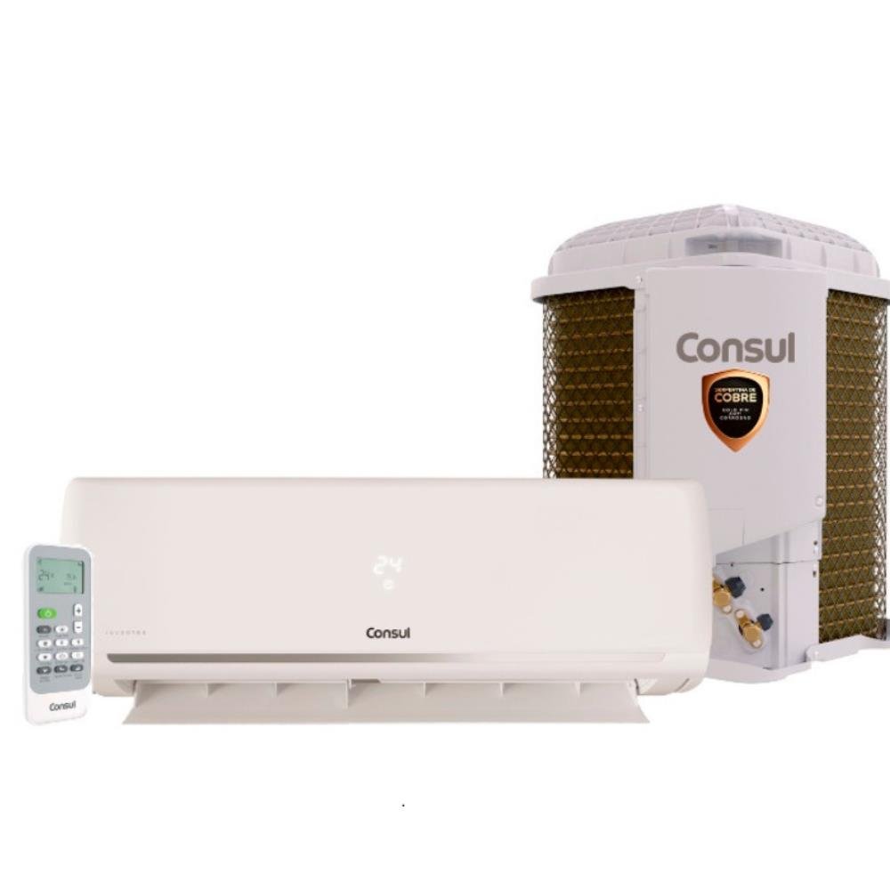 Ar Condicionado Split Consul Dual Inverter 12.000 BTU/h Frio Monofasico Branco CBK12EB/CBL12EB - 220V