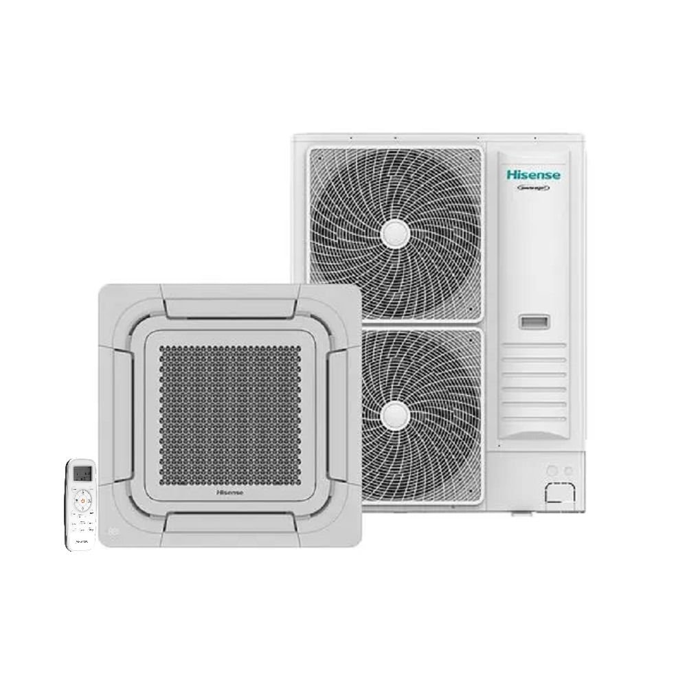 Ar Condicionado Split Cassete Inverter Hisense Wi-fi 56000 BTU/h Quente e Frio Monofásico AUC-60UR2RKA ¿ 220 Volts