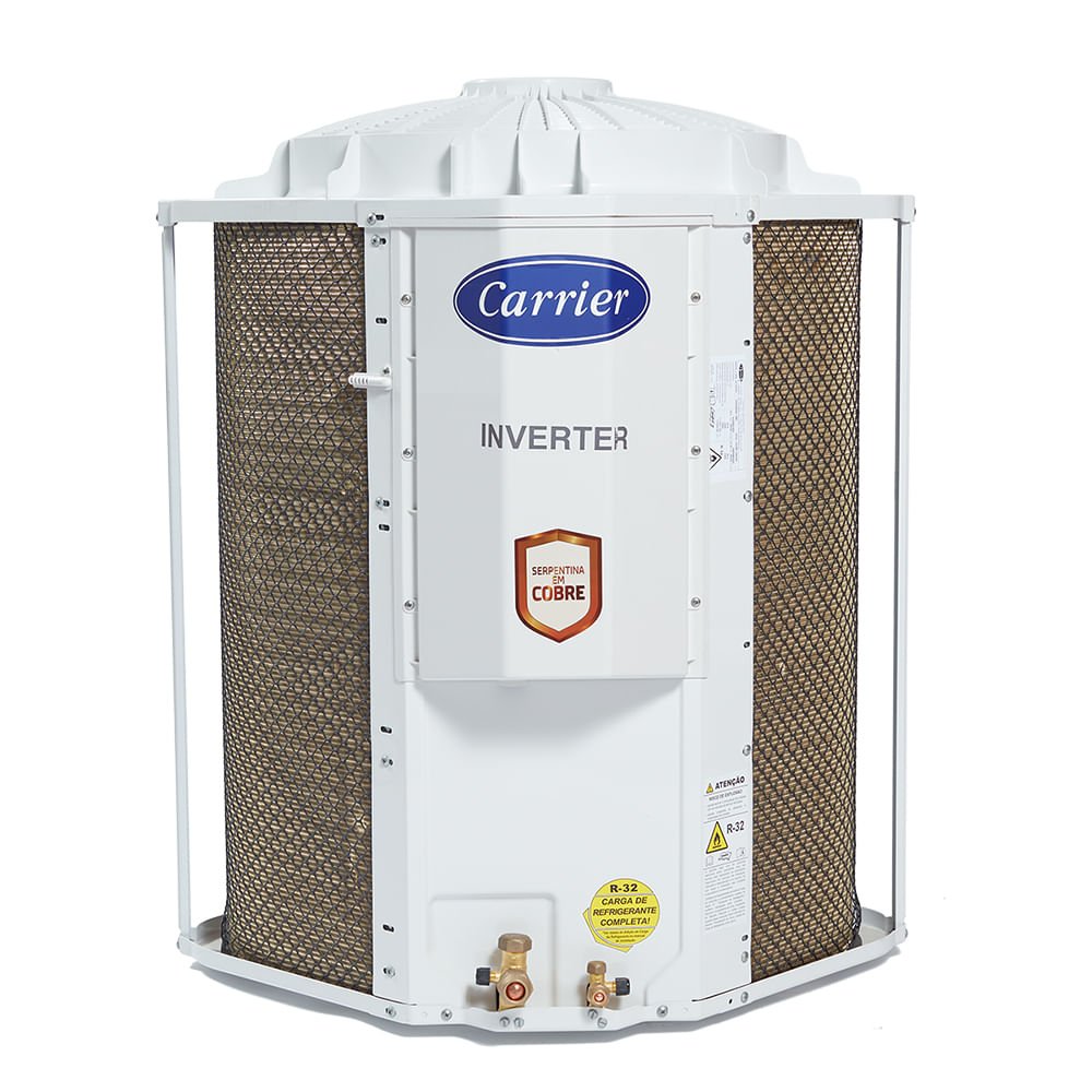Ar Condicionado Split Teto Inverter Carrier Connect Xpower 30000 BTU/h Quente e Frio 42ZQVD30C5 ¿ 220 Volts