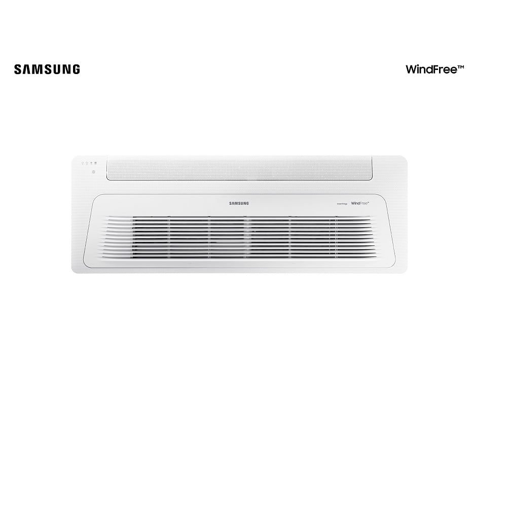 Ar Condicionado Cassete Samsung Wind Free Inverter 24000 BTU/h Quente e Frio Monofásico AC024DN1DKG/AZ ¿ 220 Volts