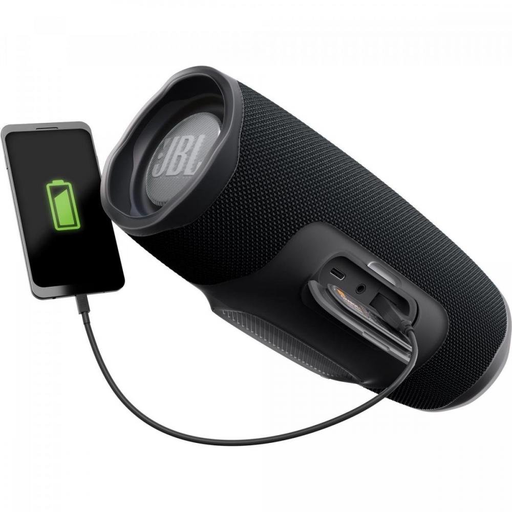 Caixa Multimídia Portátil Bluetooth Charge 4 Preta Jbl