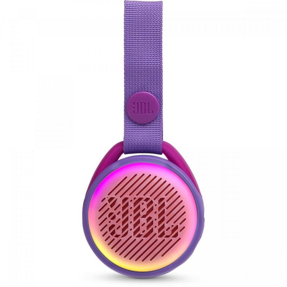 Caixa Multimídia Portátil Bluetooth JR Pop Roxa JBL Un.Venda: PC/1