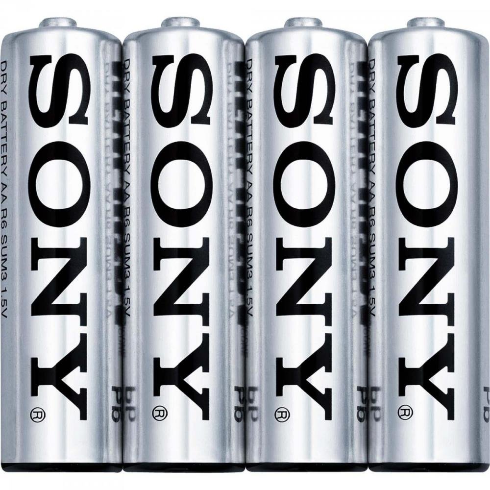 Pilha Zinco AA SUM3-NLD60A (Caixa c/60 pilhas)(Shrink c/4 pilhas) SONY Un.Venda: BLI/60