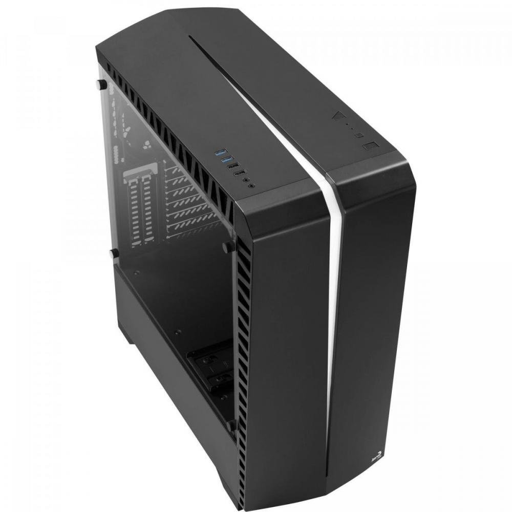 Gabinete Gamer Mid Tower Scar RGB AEROCOOL Un.Venda: PC/1