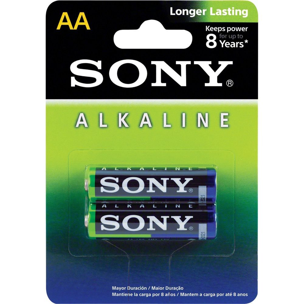 Pilha Alcalina AA AM3L-B2D (Caixa c/24 pilhas)(Cartela c/2 pilhas) SONY <br/> Un.Venda: BLI/24