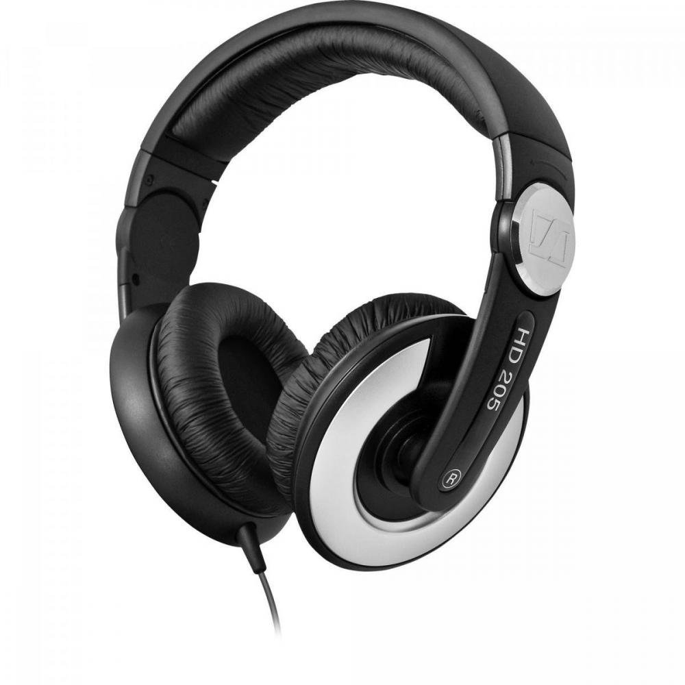 Fone de Ouvido HD205 II West Preto SENNHEISER Un.Venda: PC/1
