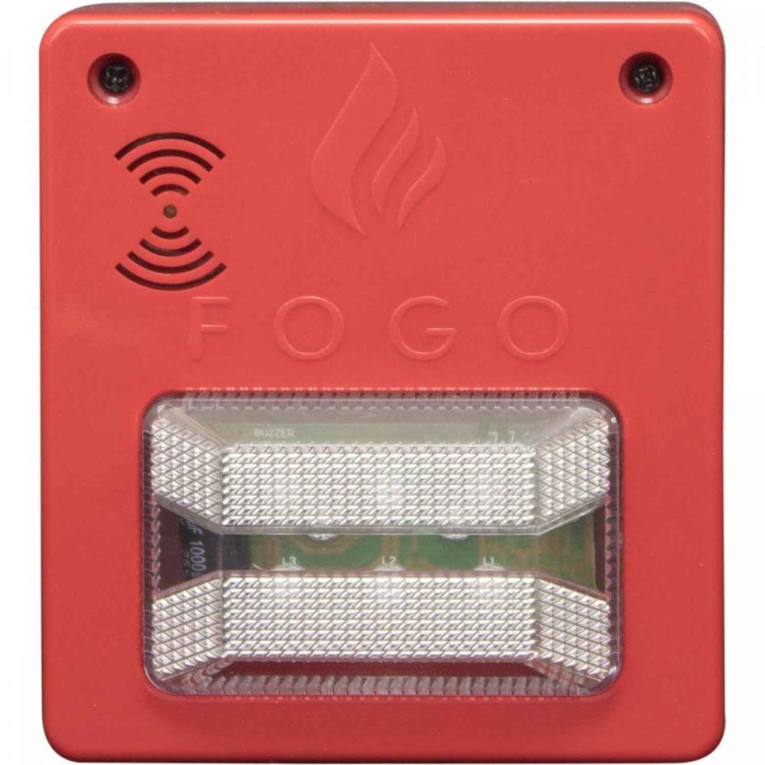 Sinalizador Audiovisual com Sirene 12V/24V SEGURIMAX Un.Venda: PC/1