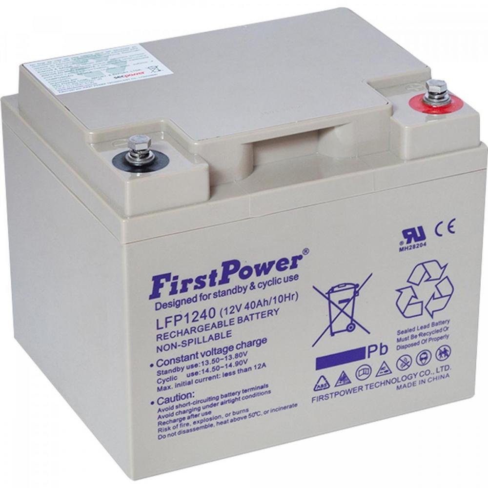Bateria Selada LFP1240 FIRSTPOWER Un.Venda: PC/1