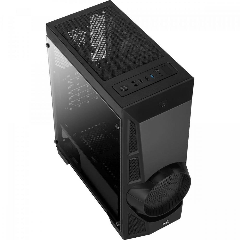 Gabinete Gamer Mid Tower RGB Aero Engine Aerocool Un.Venda: PC/1