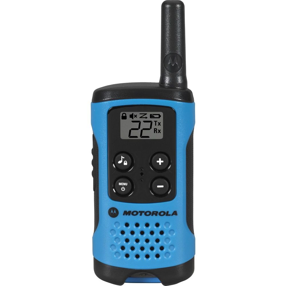 Rádio Comunicador Talkabout 25km T100BR Azul MOTOROLA Un.Venda: PAR/2