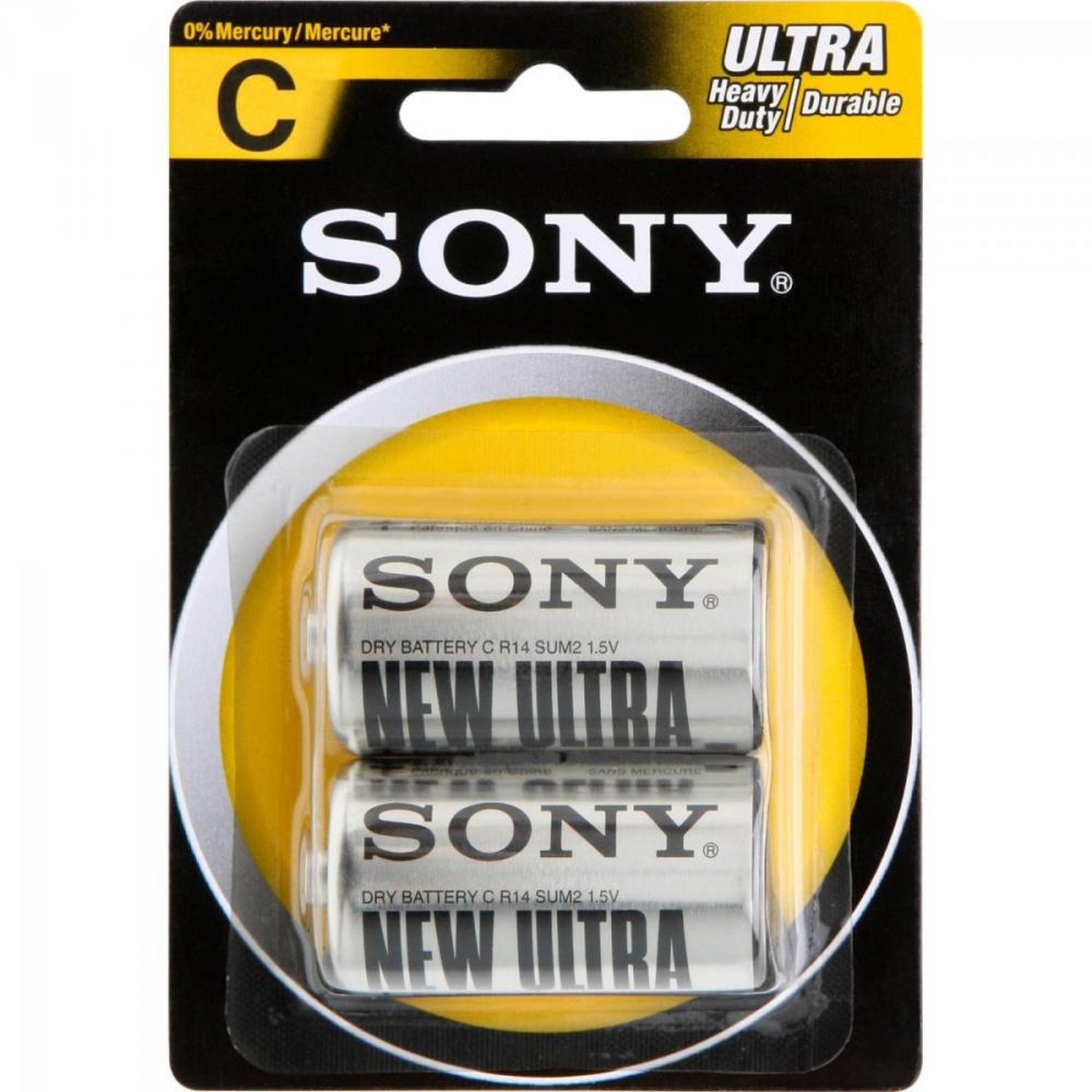 Pilha Zinco C SUM2-NUB2A (Caixa c/24 pilhas)(Cartela c/2 pilhas) SONY Un.Venda: BLI/24